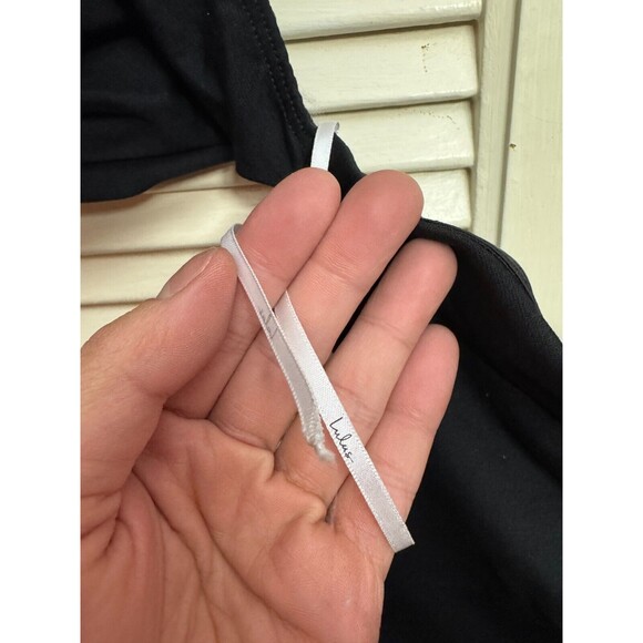 LULUS Impress Release Black Off the Shoulder Puff Sleeve Jumpsuit Size Large NWT - Picture 4 of 6